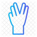 Hip Hop Gesture Hand Icon