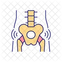 Hip Pelvis Bone Icon