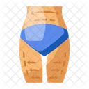 Hips Liposuction Leg Surgery Icon