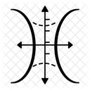 Hiperbole Geometria Grafico Ícone