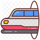 Hyperloop Sistema De Transporte Transporte Icono
