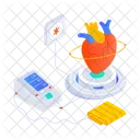Hipertension Cardiopatia Presion Arterial Icono