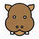 Hippo Hippopotamus Animal Icon