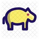 Hippo Hippopotamus Zoo Icon