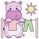 Hippo Chores  Icon