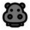Hippo Head  Icon