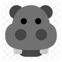 Hippo Head  Symbol