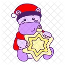 Hippo River Horse Lake Icon