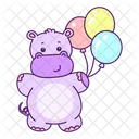Hippo Random  Icon