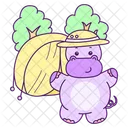 Hippo Variation  Icon