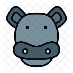 Hippopotamus  Icon