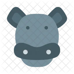 Hippopotamus  Icon