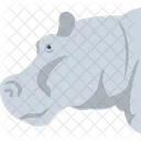 Hippopotamus Animal Wild Icon