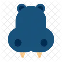 Hippopotamus Africa Hippo Icon
