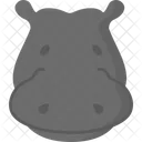 Hippopotamus Icon