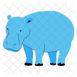 Hippopotamus  Icon