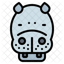 Hippopotamus  Icon