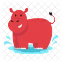 Hippopotamus  Icon