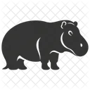 Hippopotamus Aquatic Herbivore Icône