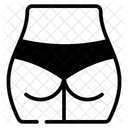 Hips Buttocks Body Icon