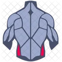 Hips back muscle  Icon