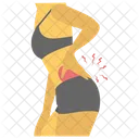 Hips Pain Maturation Pain Back Injury Icon