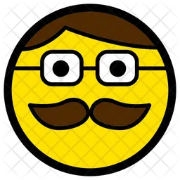 Hipster Emoji Icon
