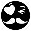 Hipster Emoji Hipster Expression Emotag Icon