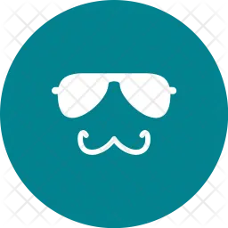 Hipster man  Icon