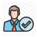 Business Office Select Employee Icon