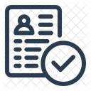 Hired Candidate  Icon