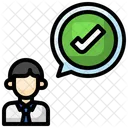 Hired Employee Hired Worker Hired Icon