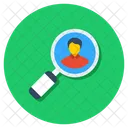 Hiring Talent Search Find People Icon