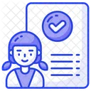 Hiring Appointment Recruitment Icon