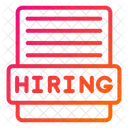 Hiring Business And Finance Business Icon