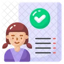 Hiring Appointment Recruitment Icon