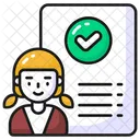 Hiring Appointment Recruitment Icon