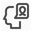 Hirntumor  Symbol