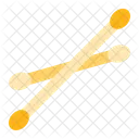 Hisopo De Algodon Oido Limpio Icono
