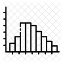 Histogram Frequency Distribution Data Visualization Icon