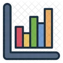 Histogram Data Analytics Icon