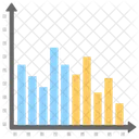 Histograma Frequencia Relativa Aplicacao De Graficos Ícone