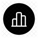 Histograma Distribucion De Datos Estadisticas Icono