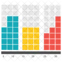 Histograma Frequencia Relativa Aplicacao De Graficos Ícone