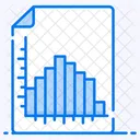 Histograma Analisis De Datos Infografia Icono