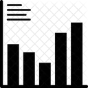 Histograma Diagrama Grafico Ícone