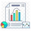 Representacao Grafica Histograma Histograma Analitico Ícone