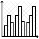 Histogramme Frequence Relative Application De Cartographie Icône