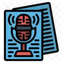 Historia Podcast Conteudo Icon