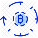 Historia De Bitcoin Historia De Blockchain Historia De Altcoins Icono